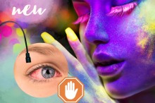 Wimpernverlängerung (mit UV-Technologie)