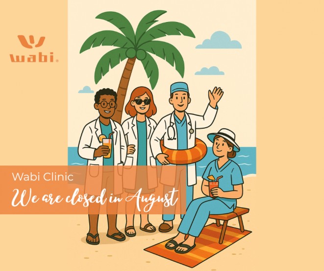 Die Wabi Klinik bleibt im August geschlossen