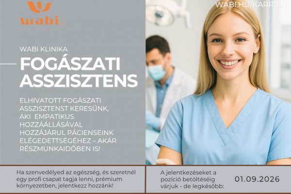 Fogászati asszisztens (részmunkaidő)