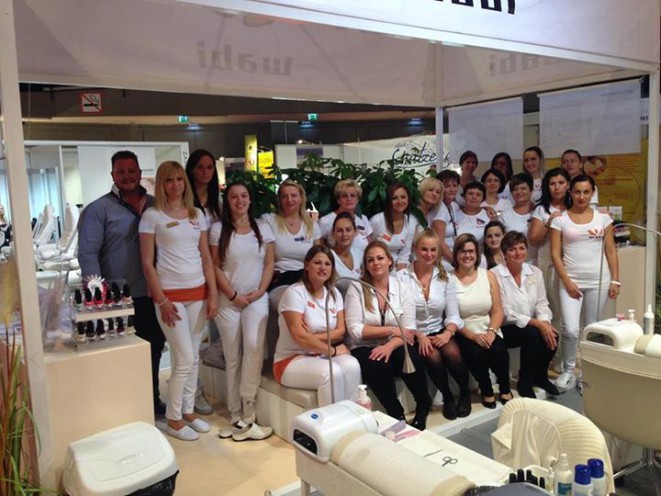 Ein riesiger Stand wurde von WABI auf der Messe La Donna in Wien aufgestellt